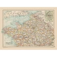 thumbnail image 3 of Bartholomew 18x14 Black Modern Framed Museum Art Print Titled - Northern France - Bartholomew 1892, 3 of 5