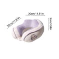 thumbnail image 3 of Gumesh U Shaped Travel Neck Pillow, Soft Plush Pillow for Sleeping, Skin Friendly, Breathable with Anti Releasing Buckle, Great for Office Nap, 3 of 6