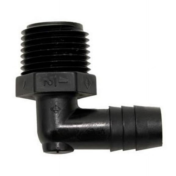 RF846 90 Degree Elbow Male Adapter