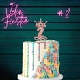 thumbnail image 4 of Cake Topper Rosa Glitter #2 Velin Fiestin Cake topper Glitter #2, 4 of 9