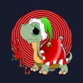 thumbnail image 3 of CafePress - Noel Turtle Sweatshirt - Classic Crew Neck Sweatshirt, 3 of 4