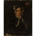 thumbnail image 2 of Feliks Pęczarski 12x14 Gold Ornate Wood Frame and Double Matted Museum Art Print Titled - Portrait of a Woman in a Cap (1828), 2 of 4
