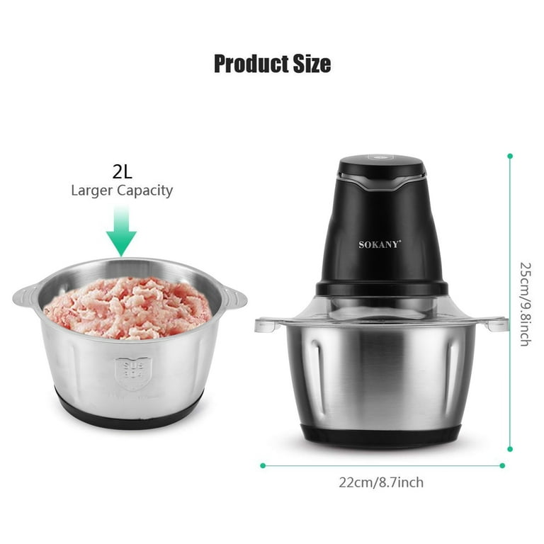 Mini Powerful Grinder Hand-power Food Chopper Mixer Blender To Chop Me –  SwiftHub Mart