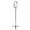 B, variant on Birds Hanging Foods Skewer Small Large Size Stainless Steel Parrot Fruit Vegetable Stick Holder Foraging Toy Wild Birds Unlimited Feeders Squirrel Baffle for Pole Squirrel Proof Feeder Squirrel Food