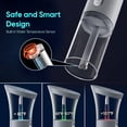 thumbnail image 5 of Morfone Ear Wax Removal with One-Piece Waste Tank, Ear Cleaner with Water Temperature Sensor, 4 Pressure Settings, Ear Cleaning Kit for Ear Wax Buildup & USB-C Cable, IPX6, Gray, 5 of 8