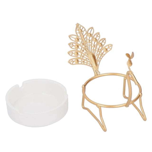 Cenicero de cerámica con soporte, adorno, accesorio para cigarrillos, para el hogar, KTV, Bar, Hotel