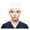White, variant on UKLASQMA Scrub Cap with Buttons,Bouffant Hat with Sweatband for Men and Women in Settings,Hot Pink