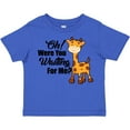 thumbnail image 3 of Inktastic Oh Were You Waiting For Me with Baby Giraffe Boys or Girls Toddler T-Shirt, 3 of 5