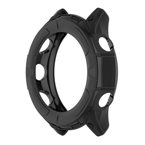 Ver Caso de Protección para Forerunner 955 TPU Cubierta de Parachoques Semi-Paquete de la Caja Protectora Negro