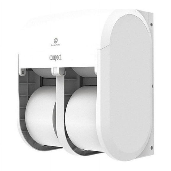 Georgia-Pacific Wall Mounted Plastic Toilet Paper Dispenser Coreless13-1/4"
