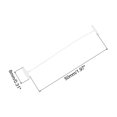 thumbnail image 2 of Standard Tagging Fastener Price Tag Label Tagging Barb 50mm 1500pcs White, 2 of 7