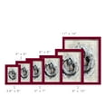 thumbnail image 3 of Circular Energy III -Framed Print w/glass-Cherry Red, 3 of 8