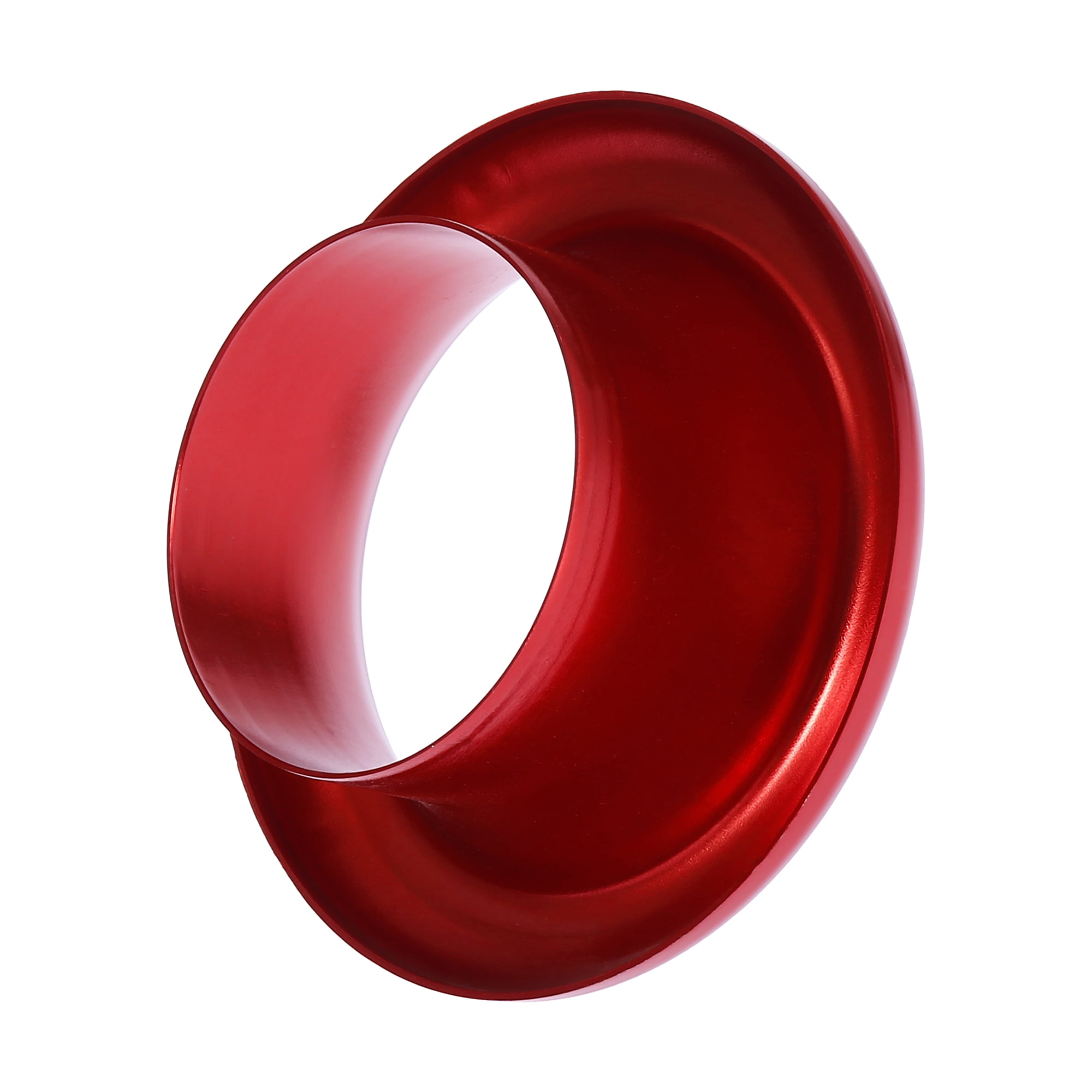 Unique Bargains 4inch Bellmouth Velocity Stack Adapter Turbo Air Intake Cover Red