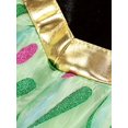 thumbnail image 4 of Disfraz De Princesa Para Niña, Vestido De Malla Con Estampado Floral, Trajes De Vestir Para Niños Para Navidad, Fiesta De Halloween, Actuación De Cumpleaños, Como Regalo, 4 of 4