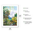 thumbnail image 2 of Haena Garden - Kauai Northshore Hawaii - From an Original Hawaii Watercolor Painting by Peggy Chun - Bamboo Fine Art 290gsm Paper Print (Unframed) 18x24in, 2 of 4