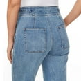 thumbnail image 3 of Hudson Women’s Wide Leg Belted Jean Blue 10/30, 3 of 5