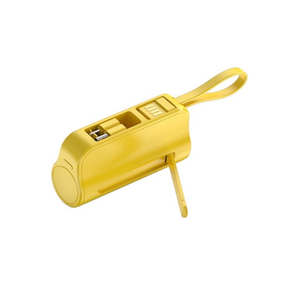 5000mAh Small Power Banks with Contained Stand and USB Plug Cable for Fast Charging