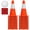 18" 20 Pack, variant on Safety Cones 45" Traffic Delineator Posts 3 Pack, Heavy Duty Rubber Base with Flexible Reflective Collars and High Visibility for Construction Sites, Traffic Control