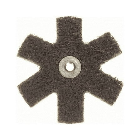 Scotch-Brite Abrasive Star,Al-Ox,3in,Coarse 7000120967