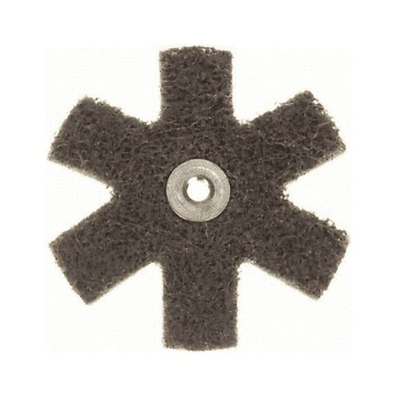 Scotch-Brite Abrasive Star,Al-Ox,3in,Coarse 7000120967
