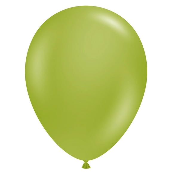 11 inch TUFTEX Fiona Green Latex Balloons (100 Pack) - Party Supplies Decorations