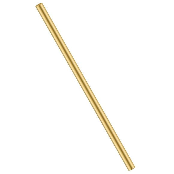 1/2 Inch Brass Round Rod, Favordrory 1PCS Brass Round Rods Lathe Bar Stock, 1/2 Inch in Diameter 12 Inch in Length