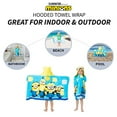 thumbnail image 4 of Minions Kids Hooded Towel, 100% Cotton, Despicable Me, 4 of 7
