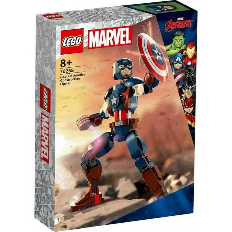 Lego Marvel Captain America Construction Figure 76258