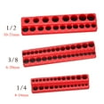 thumbnail image 5 of Plastic Socket Organizers Socket Holder 1/2 3/8 1/4in Drive Metric, 5 of 6