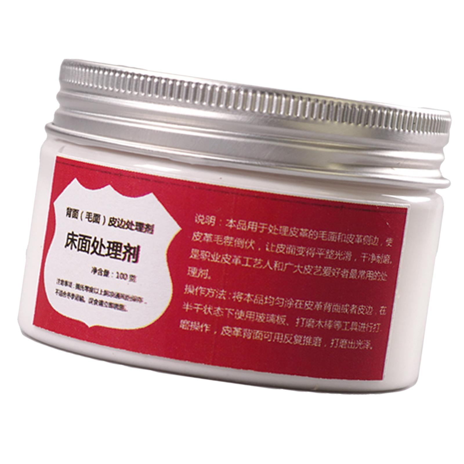 FVDPWYE 100ml Leather Finish Rougher Burnisher Shoes Bags Leathers Care Protects Leather