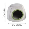 thumbnail image 2 of Enclosed Hamster Bed Cozy Sleeping Pad Warm Pet For Small Animals Winter Comfort And Security, 2 of 5