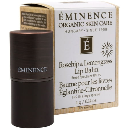 Eminence Rosehip & Lemongrass Lip Balm SPF 15 4g 0.14oz