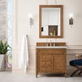 thumbnail image 6 of James Martin Vanities 650-V36-BKO-3VSL Brittany 36" Single Basin Poplar Wood Vanity Set -, 6 of 7