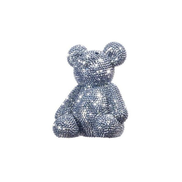Interior Illusion Plus ii00029 8 Pouces Grand Ours en Strass Banque&44; Graphite