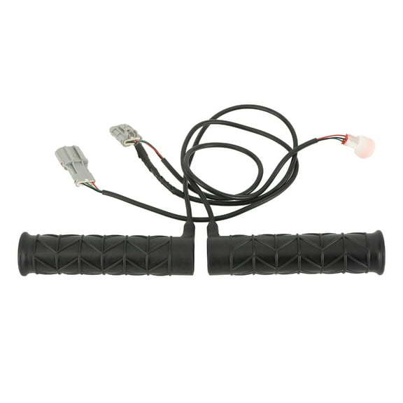 General Fit Heated Hand Grips with Adjustable Temperature Control Rapid Heating Grip for Motorcycles & ATVs