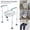 Grey, variant on BIWEIBO Toilet Seat Raiser, Adjustable, Elderly With padded armrest, for standard/elongated commode.