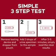 Dealmed HCG Single Step Urine Cassette Pregnancy Test, 25/Bx