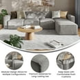 thumbnail image 6 of Flash Furniture Luxury Modular 5 Piece Sectional Sofa, Gray, 6 of 13