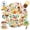 3A-50pcs, variant on 35pcs-50pcs Tropical DIY Stickers Kids Stationery Beach Summer Decals for Laptops Suitcases Guitars