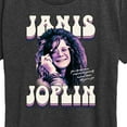 thumbnail image 3 of Janis Joplin - You Should Never Compromise Yourself - Women's Short Sleeve Graphic T-Shirt, 3 of 5