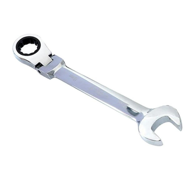 Head Ratchet Spanner Wrench Rotatable 18mm