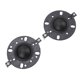 thumbnail image 1 of Tweeter 2 Uds 25,5mm Diafragma De Repuesto Tweeter Bobina De Voz Altavoz Bocina Pieza De Reparación DIY Para Tweeter De 4 Pulgadas, 1 of 7