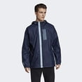 thumbnail image 2 of adidas Men's W.N.D. Parley Jacket, Legend Ink, X-Large, 2 of 9