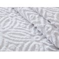 thumbnail image 4 of Beatrice Home Fashions Wedding Ring Chenille Bedspread, Queen, White, 4 of 4
