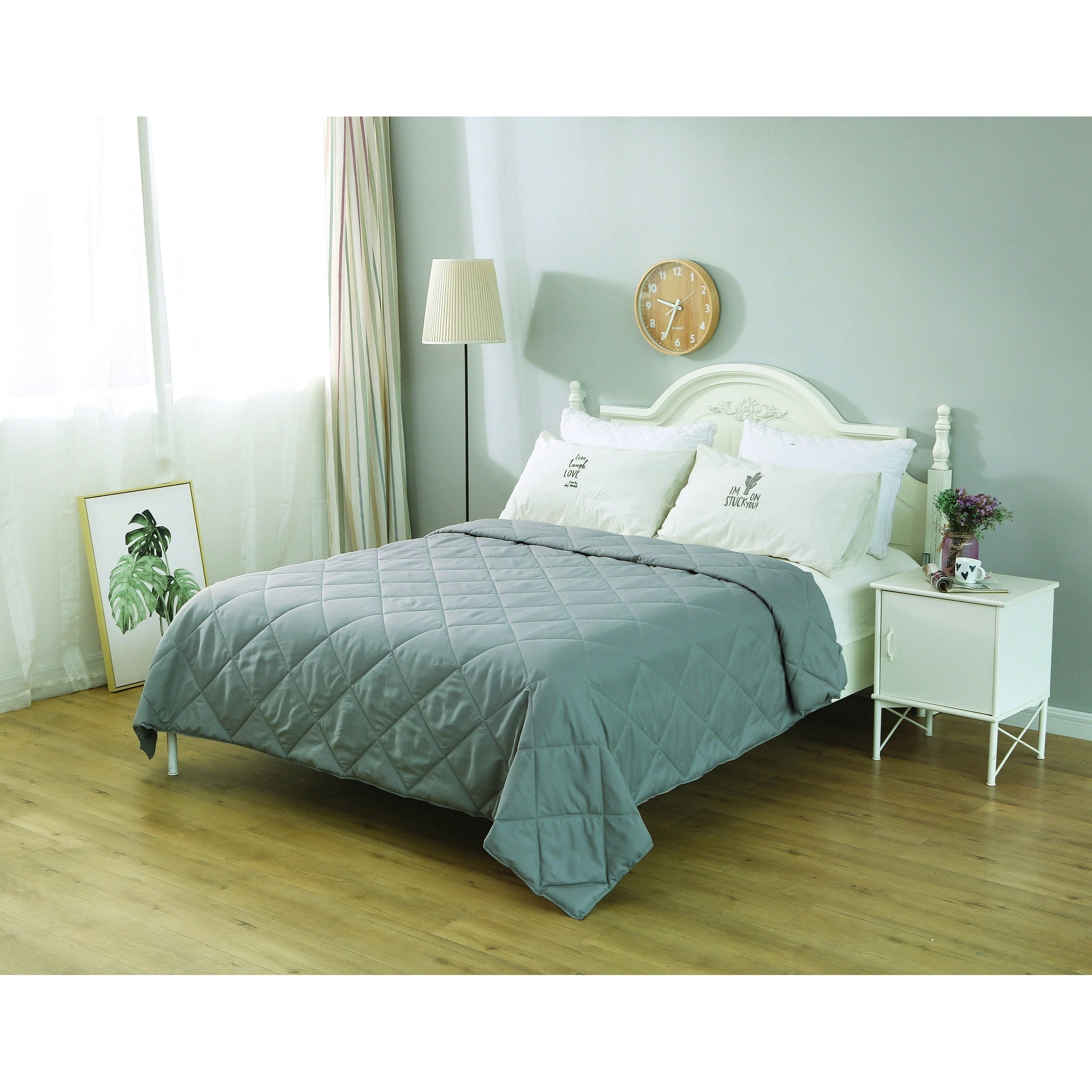 St. James Home Microfiber Nano Blanket, Tan, Full/Queen