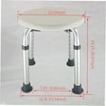 thumbnail image 1 of Banco de ducha de baño Taburete de ducha de altura ajustable Asiento de ducha de baño ligero Eccomum Banco de ducha, 1 of 2
