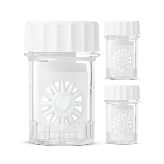 Estuche para lentes de contacto Sports World Vision, 3 piezas, multipropósito