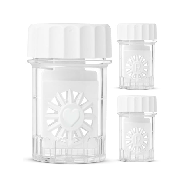 Estuche para lentes de contacto Sports World Vision, 3 piezas, multipropósito