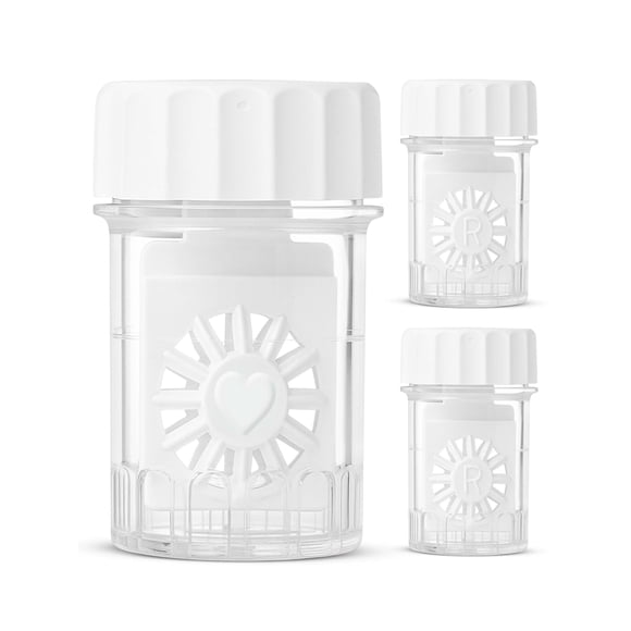 Estuche para lentes de contacto Sports World Vision, 3 piezas, multipropósito