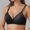 Black, variant on Wirefree Bras Comfortable Support NonPadded Everyday TShirt Soft Cup Full Coverage Underwire Bra Black 38